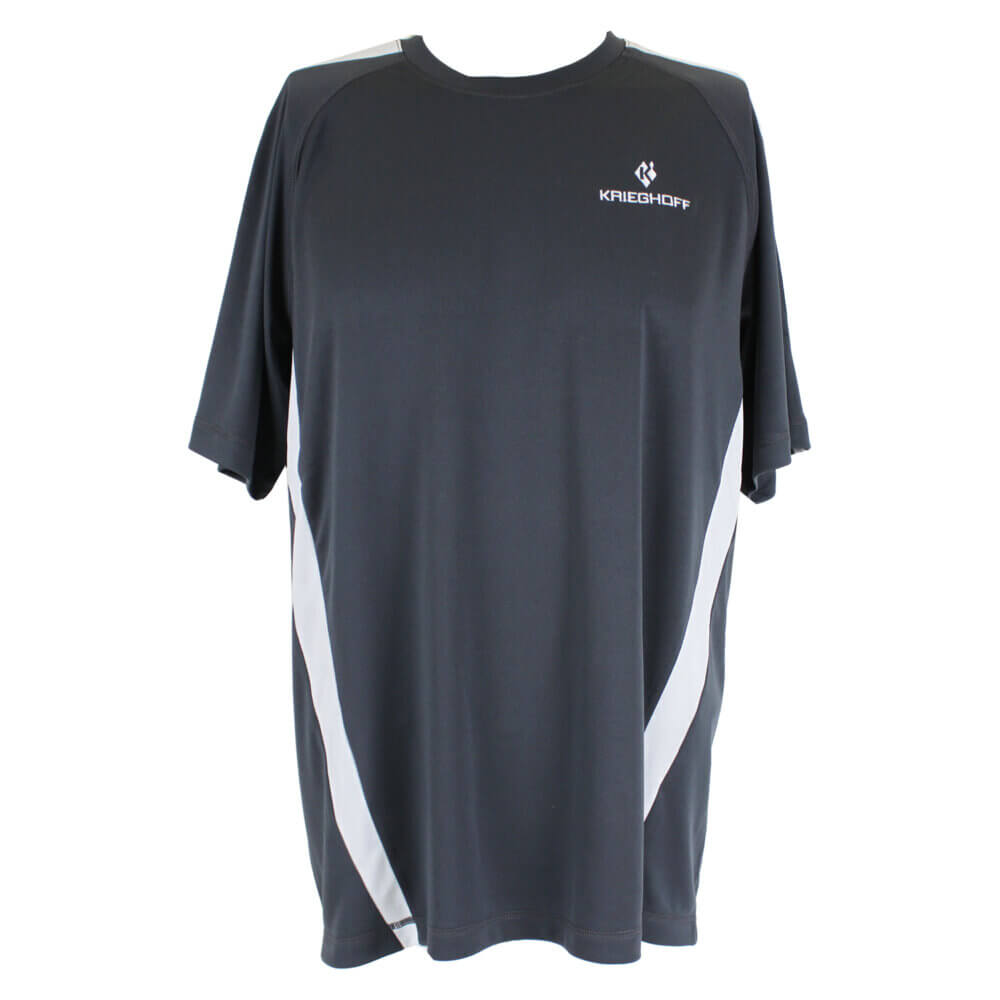 Krieghoff Performance T-Shirt, Grey/White SMALL ONLY