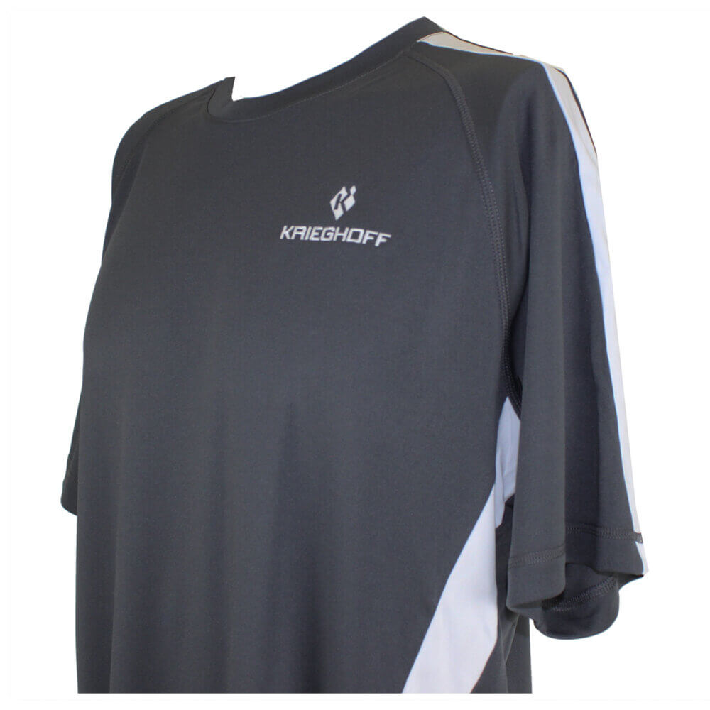 Krieghoff Performance T-Shirt, Grey/White SMALL ONLY